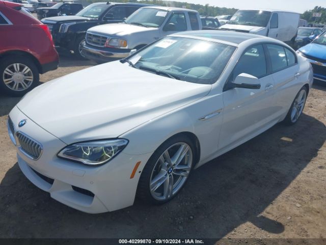 2017 BMW 650I GRAN COUPE WBA6D6C51HG388476 Photo 1