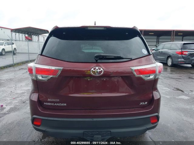 5TDKKRFH0FS053694 Toyota Highlander Xle V6