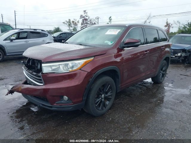 5TDKKRFH0FS053694 Toyota Highlander Xle V6