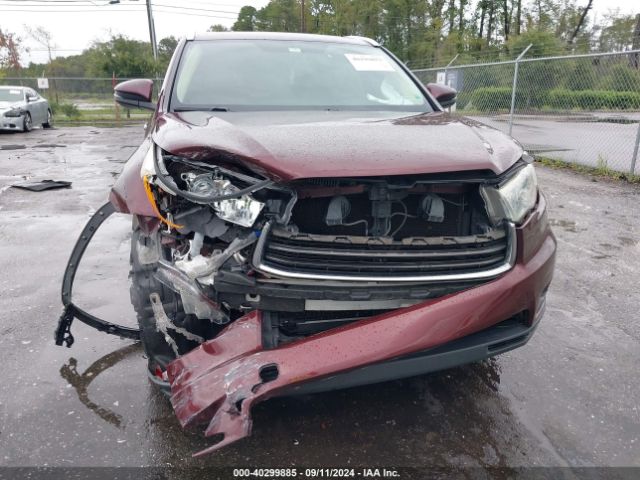 5TDKKRFH0FS053694 Toyota Highlander Xle V6