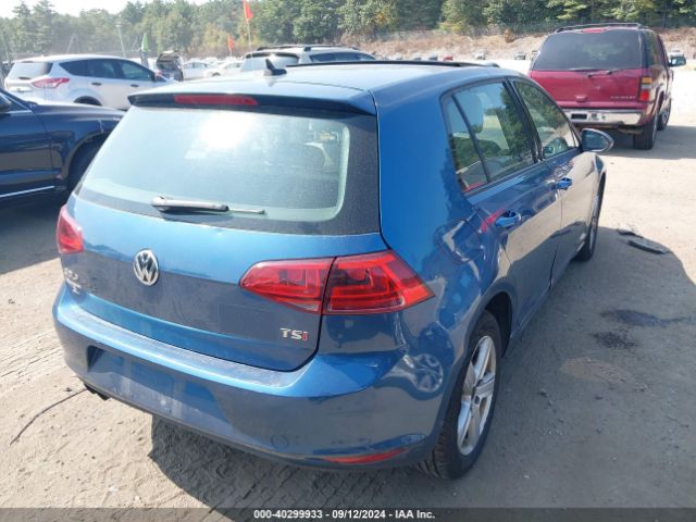 3VW217AU9HM017076 Volkswagen Golf Tsi S 4-door/tsi Se 4-door/tsi Sel 4-door/tsi Wolfsburg Edition 4-door