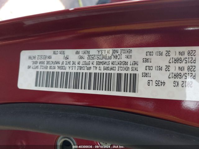 1C4NJPFBXED512532 Jeep Patriot Latitude