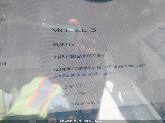 2023 TESLA MODEL 3 5YJ3E1EA7PF672994 Photo 6