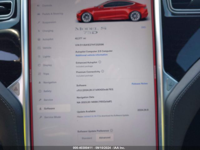 5YJSA1E27HF232596 Tesla Model S 100d/60d/75d/90d/p100d