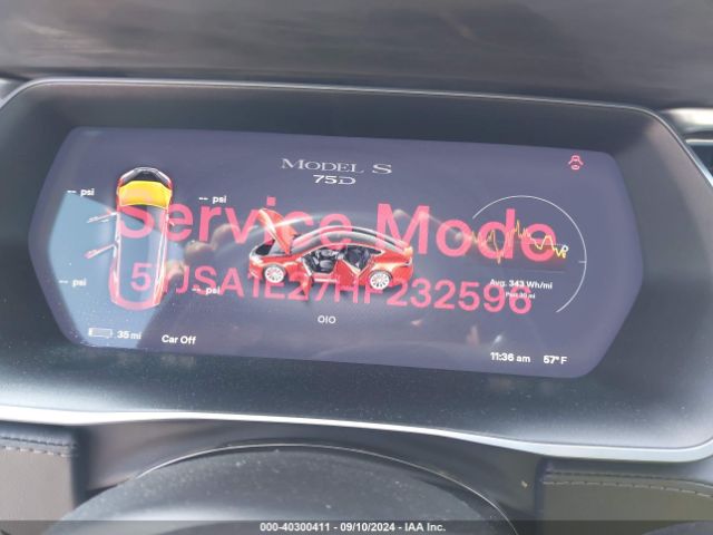 5YJSA1E27HF232596 Tesla Model S 100d/60d/75d/90d/p100d