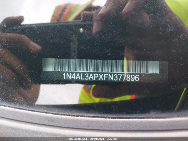 Nissan Altima 2.5 S 2015 1N4AL3APXFN377896 Image 9