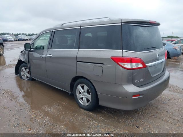 JN8AE2KP2H9165409 Nissan Quest Sv