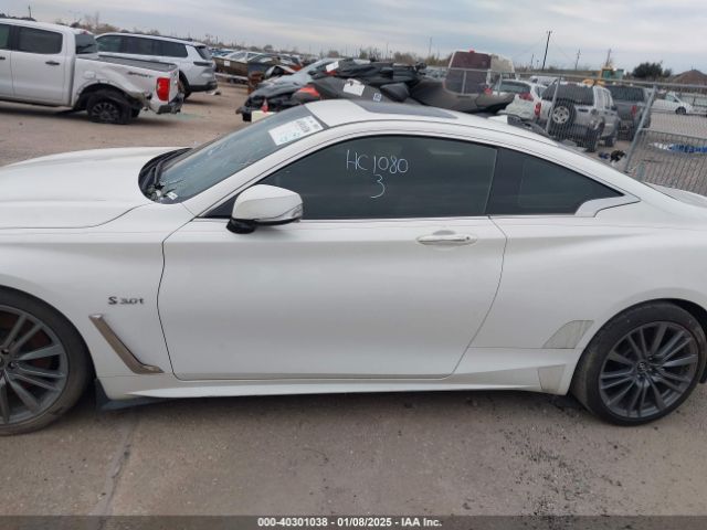 JN1FV7EK3HM610075 Infiniti Q60 3.0t Red Sport 400
