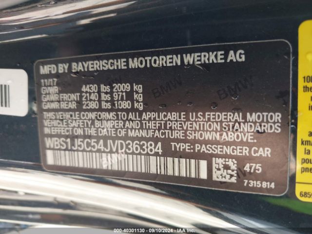 WBS1J5C54JVD36384 BMW M2