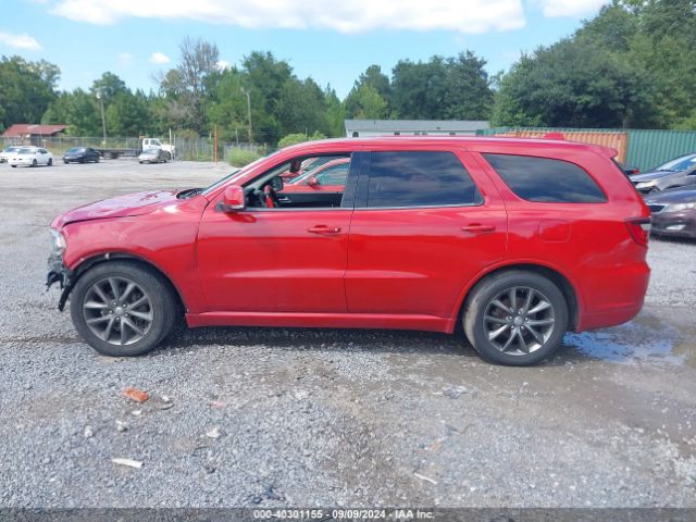 1C4RDHDG0JC218831 Dodge Durango Gt Rwd