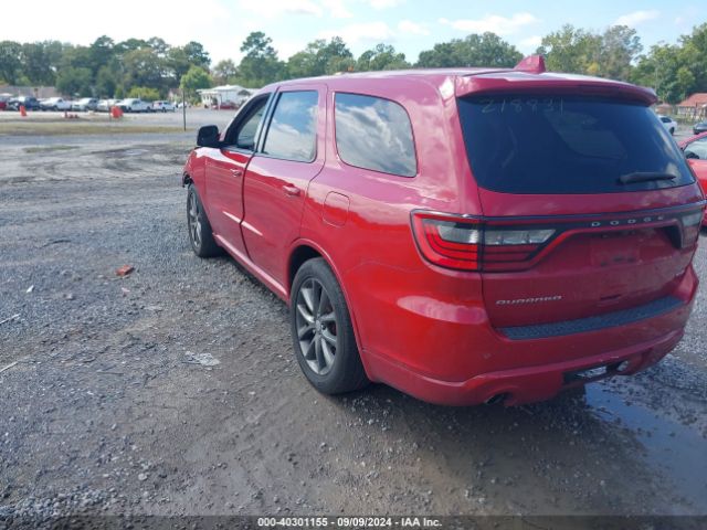 1C4RDHDG0JC218831 Dodge Durango Gt Rwd