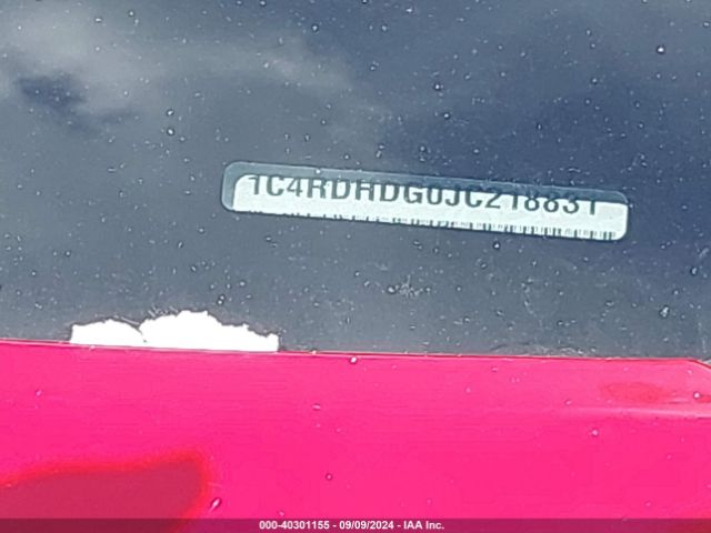 1C4RDHDG0JC218831 Dodge Durango Gt Rwd