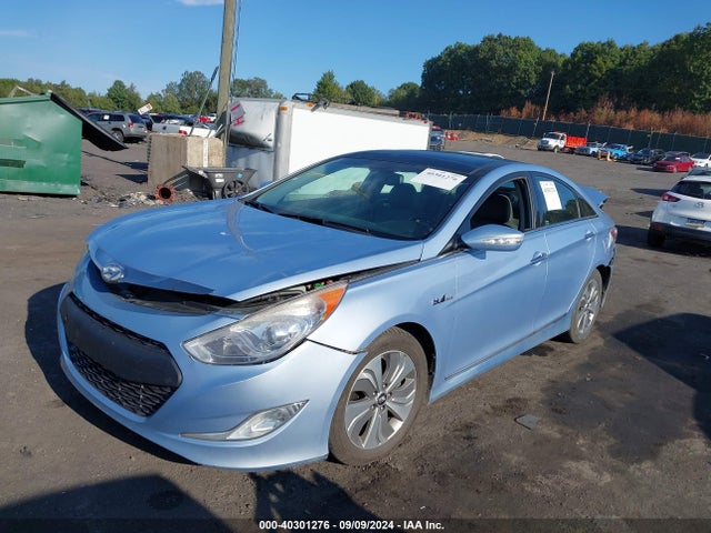 Hyundai Sonata Hybrid Limited 2014 KMHEC4A46EA103538 Image 2