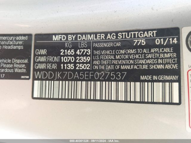 2014 MERCEDES-BENZ SL 550 WDDJK7DA5EF027537 Photo 8