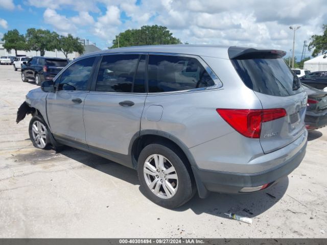 5FNYF6H18HB070022 Honda PILOT LX