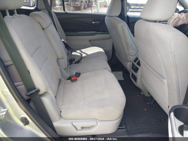 5FNYF6H18HB070022 Honda PILOT LX