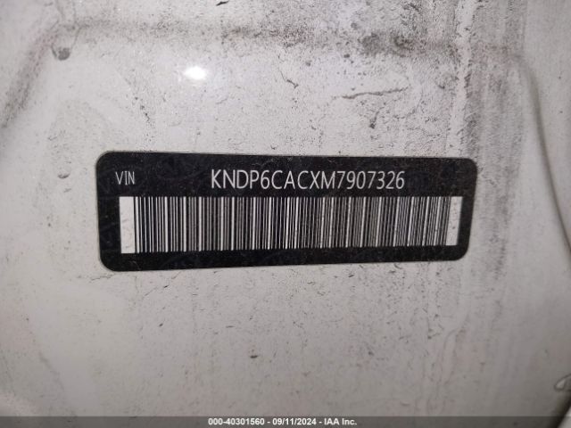 KNDP6CACXM7907326 KIA SPORTAGE S
