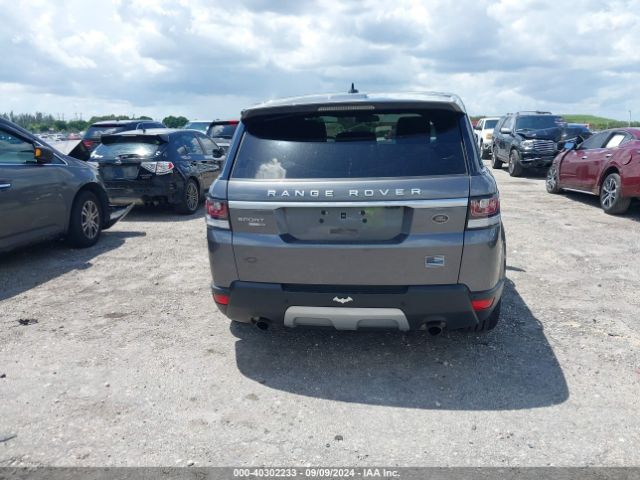 SALWR2PF9GA647984 Land Rover Range Rover Sport 3.0l V6 Supercharged Hse