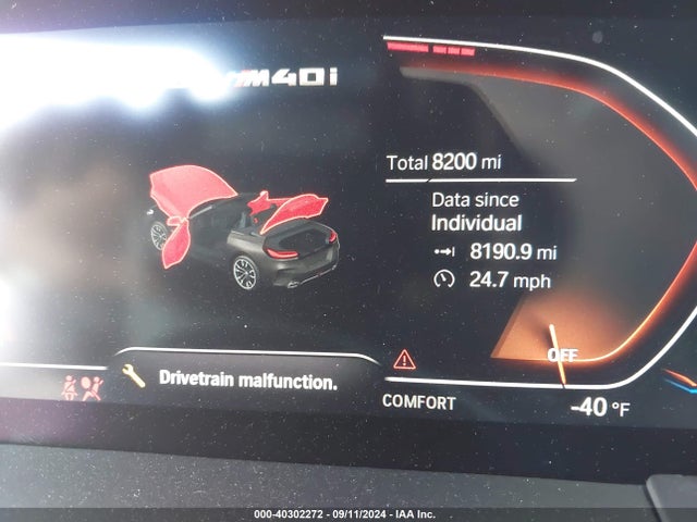 WBAHF9C06RWY31186 BMW Z4 M40I