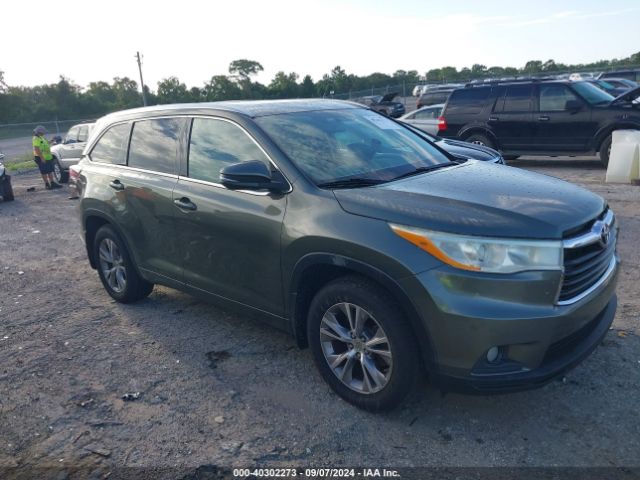 5TDJKRFH1ES004515 Toyota Highlander Xle V6