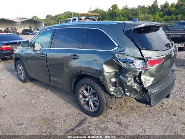 5TDJKRFH1ES004515 Toyota Highlander Xle V6
