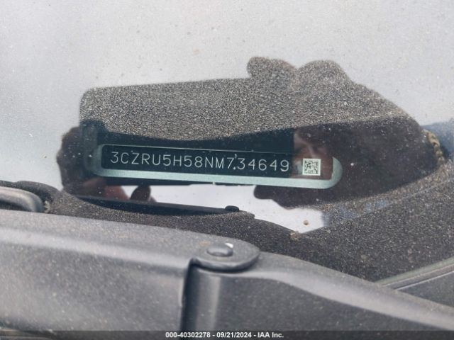 3CZRU5H58NM734649 Honda Hr-v 2wd Ex