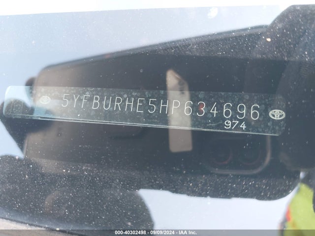 Toyota Corolla Se Special Edition 2017 5YFBURHE5HP634696 Image 9