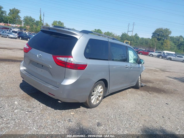 Toyota Sienna Xle 7 Passenger 2015 5TDDK3DC8FS125531 Image 4