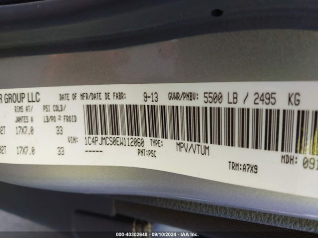 1C4PJMCS0EW112060 Jeep Cherokee North