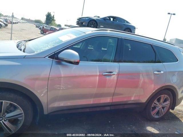 KM8SR4HF0GU145567 Hyundai Santa Fe Limited