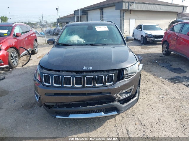 3C4NJCCB7KT802360 Jeep Compass Limited Fwd