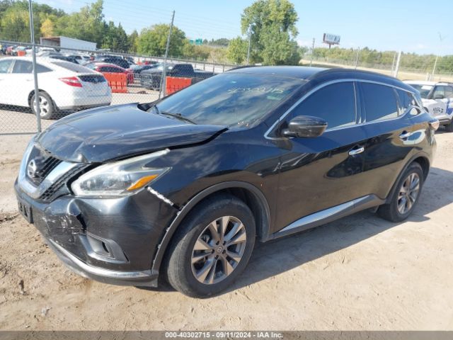 5N1AZ2MH4JN117828 Nissan MURANO SV