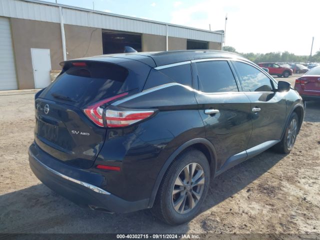 5N1AZ2MH4JN117828 Nissan MURANO SV
