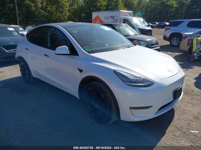 2021 TESLA MODEL Y 5YJYGDEE9MF191001 Photo 0