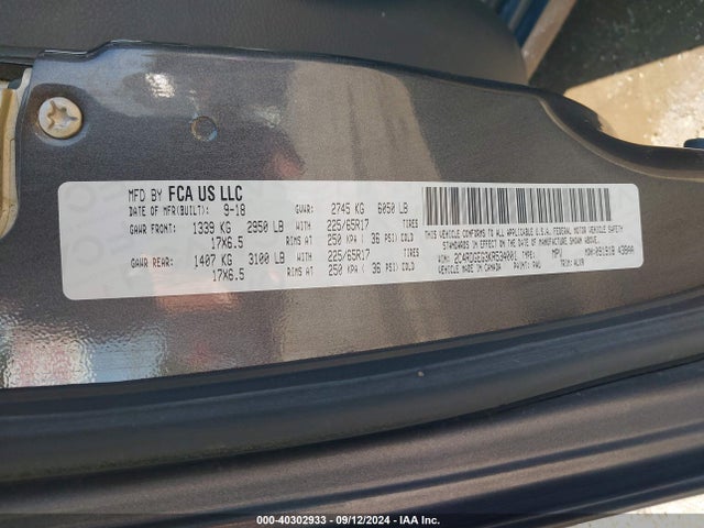 2C4RDGEG3KR534001 Dodge Grand Caravan Gt