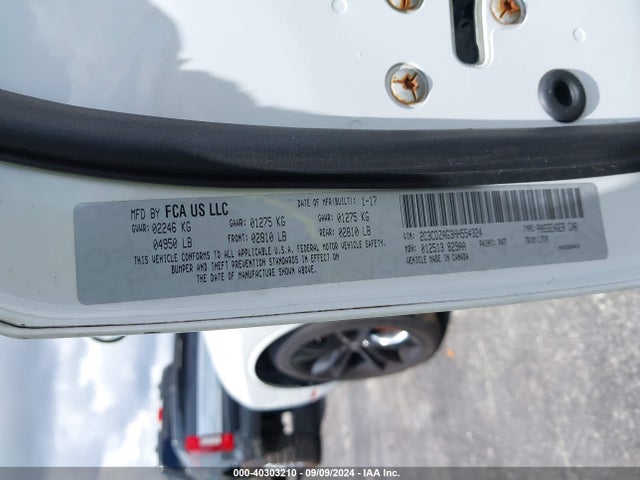 Dodge Challenger Sxt 2017 2C3CDZAG3HH554324 Image 9