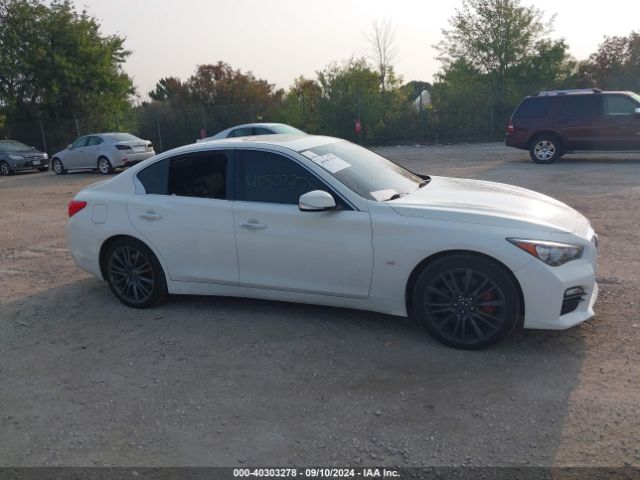 JN1FV7AR0HM871117 Infiniti Q50 3.0t Red Sport 400