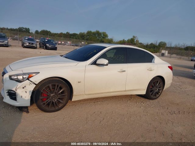 JN1FV7AR0HM871117 Infiniti Q50 3.0t Red Sport 400