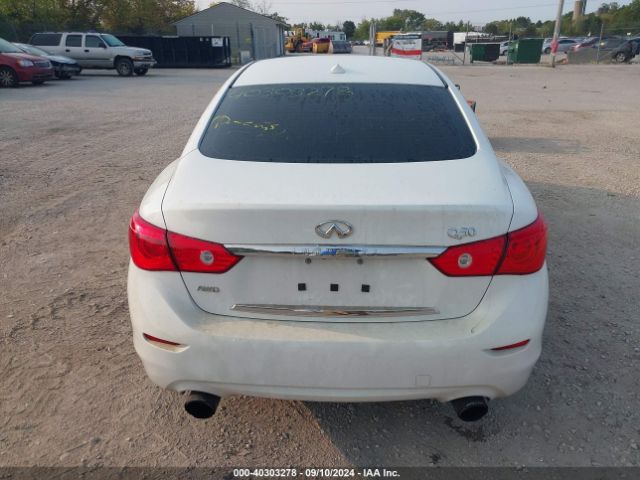 JN1FV7AR0HM871117 Infiniti Q50 3.0t Red Sport 400