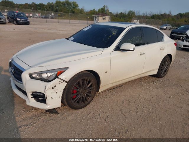 JN1FV7AR0HM871117 Infiniti Q50 3.0t Red Sport 400