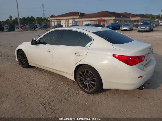 JN1FV7AR0HM871117 Infiniti Q50 3.0t Red Sport 400