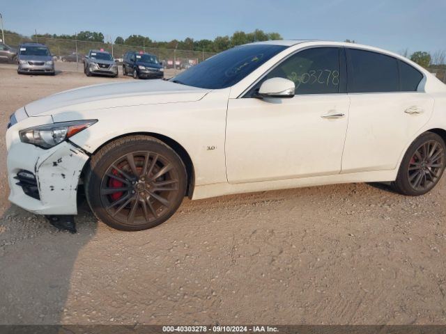 JN1FV7AR0HM871117 Infiniti Q50 3.0t Red Sport 400