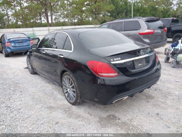 WDDWF4JB1JR397995 Mercedes-Benz C 300
