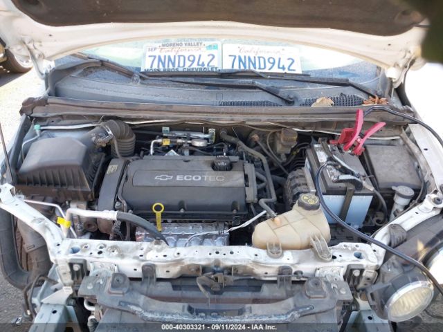 1G1JC6SH0F4121882 Chevrolet Sonic Lt Auto