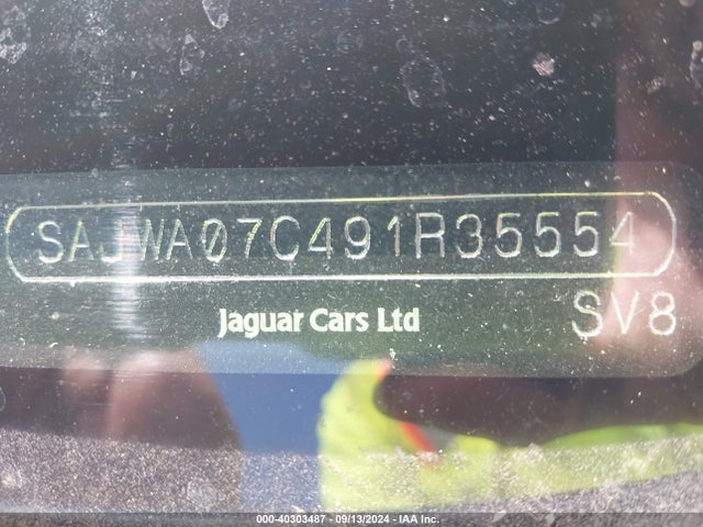 2009 JAGUAR XF SAJWA07C491R35554 Photo 8