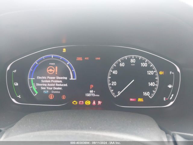1HGCV3F58KA015864 Honda Accord Hybrid Ex-l
