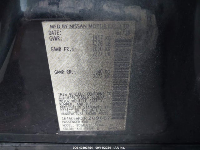 Nissan Altima 2.5 S 2018 1N4AL3AP5JC209667 Image 8