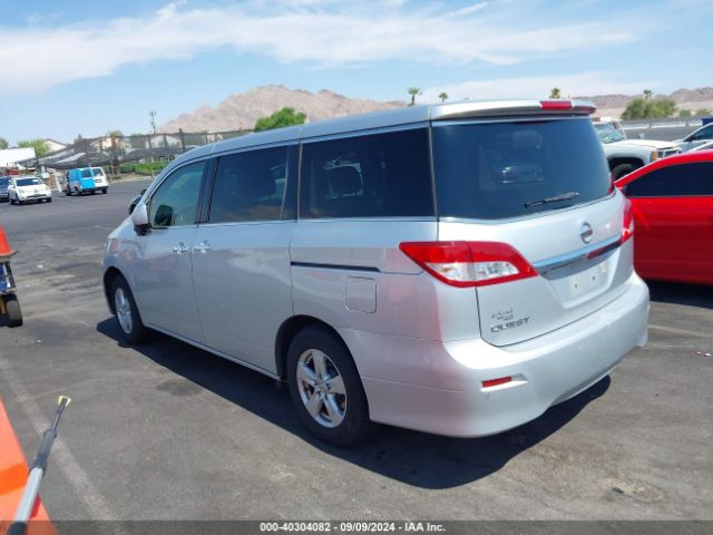 JN8AE2KP8F9125445 Nissan Quest Platinum/s/sl/sv