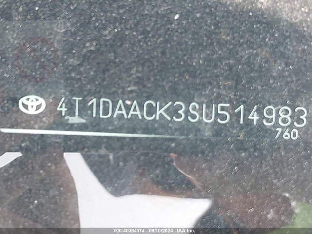 Toyota CAMRY LE 2025 4T1DAACK3SU514983 Image 9