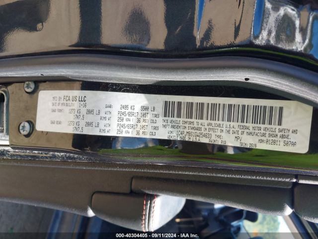 1C4PJMBS1GW254633 Jeep Cherokee Trailhawk